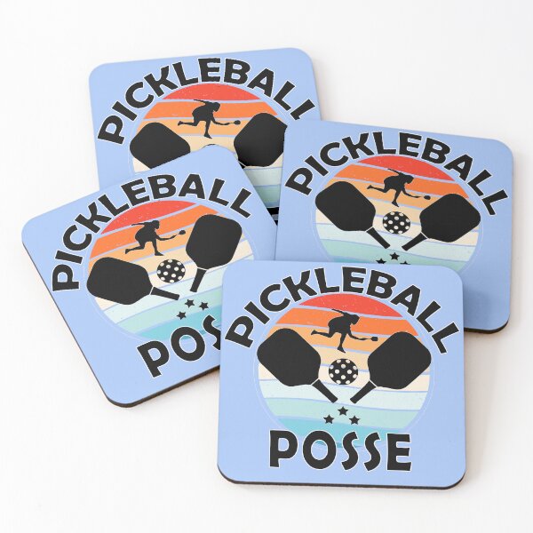 Item preview, PICKLEBALL POSSE FUNNY PICKLEBALL QUOTE FOR PICKLEBALL LOVERS designed and sold by YaSsHop ⭐️⭐️⭐️⭐️⭐️(100K).