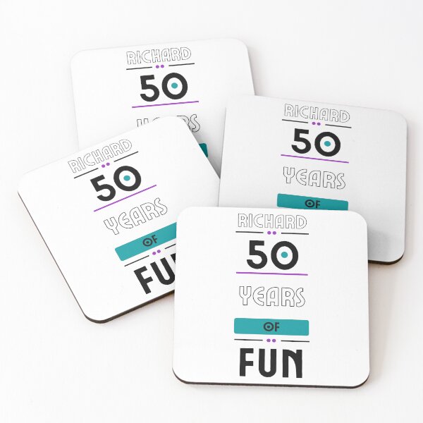 Item preview, RICHARD NAME: RICHARD 50 YEARS OF FUN DESIGN. designed and sold by AlexRelax.