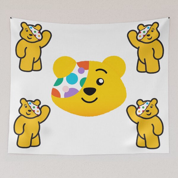 Item preview, Pudsey Bear Face designed and sold by jenniferidern60.