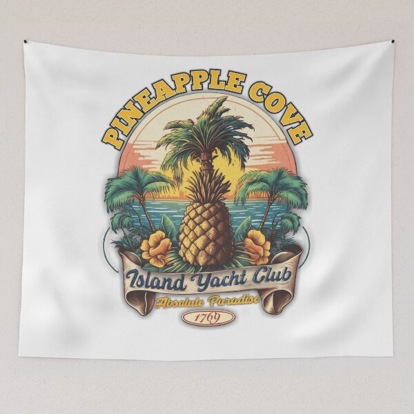 Item preview, Pineapples Cove Yacht Club designed and sold by culturestash.