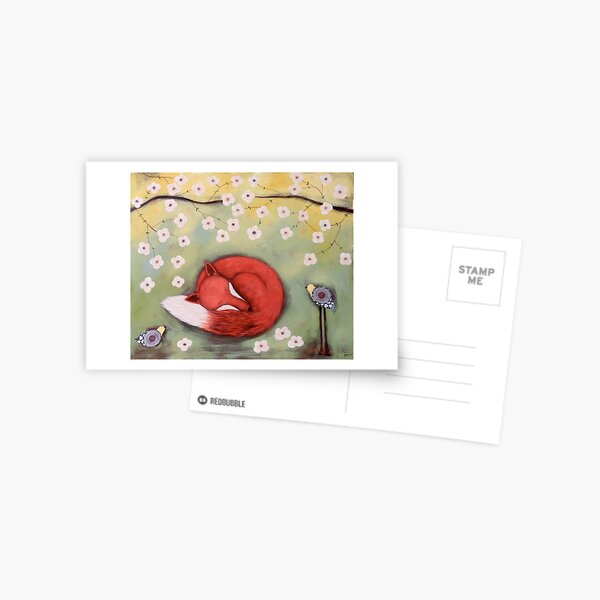 Foxy Postcard