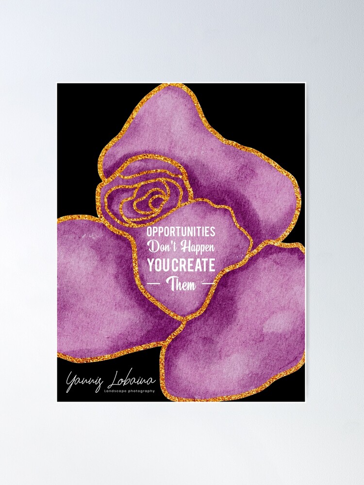 Alternate view of OPPORTUNITIES BY YANNIS LOBAINA Poster