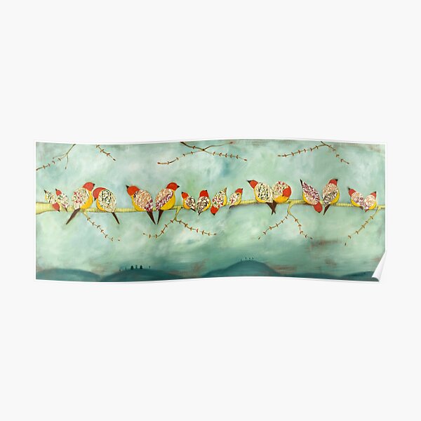 Many birds Poster
