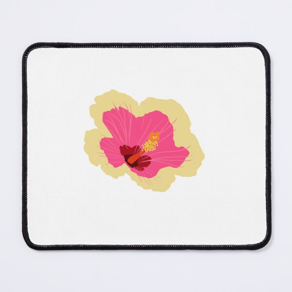 Item preview, Pink Yellow Hibiscus designed and sold by ayaminlove.