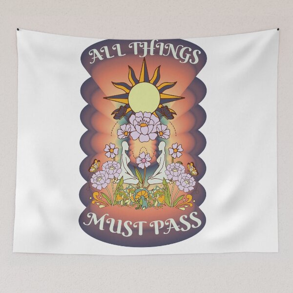 Item preview, All Things Must Pass- cotton candy skies designed and sold by studioarchive.