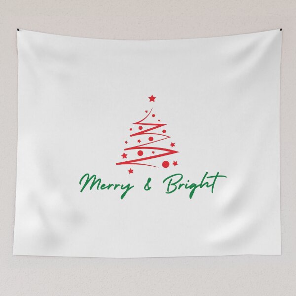 Item preview, Merry and Bright Christmas Tree designed and sold by SimpleSteve.