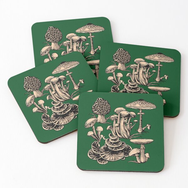 Item preview, Types of Mushroom Fungi Cottagecore Mycophile Mushroom Lover93 designed and sold by PrincessNana1.