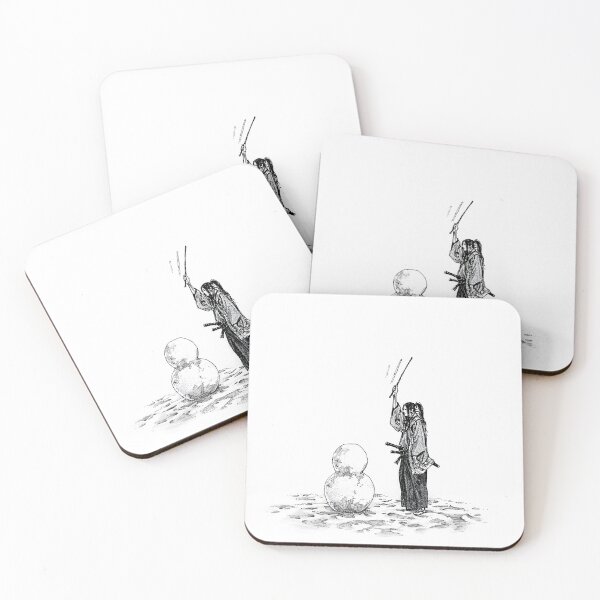 Item preview, Vagabond Sasaki Kojiro Snowman Winter designed and sold by WalkingPathShop.
