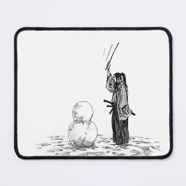 Item preview, Vagabond Sasaki Kojiro Snowman Winter designed and sold by WalkingPathShop.