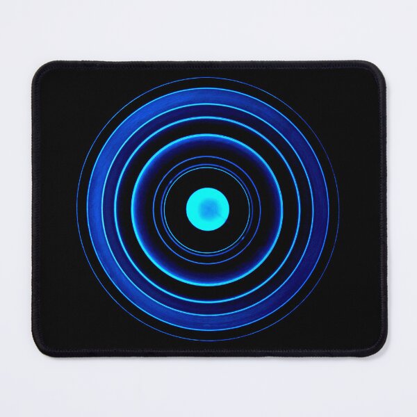 Item preview, PATTERN DESIGN STUDY #66 – Spiral Stairway Lit in Blue designed and sold by DEL-Productions.