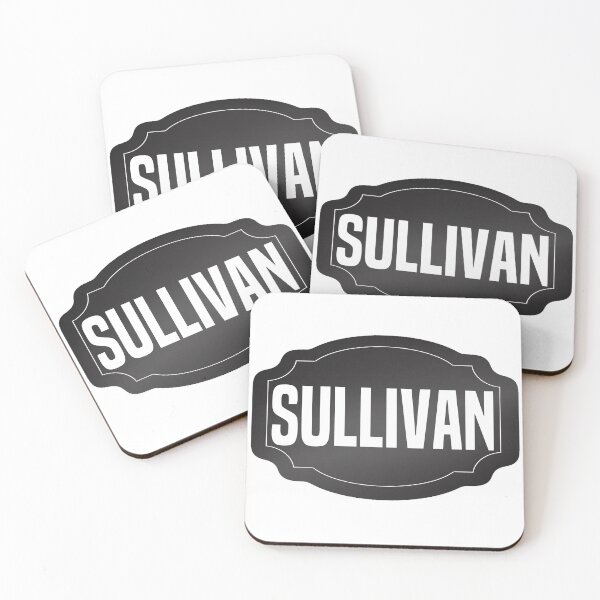 Item preview, SULLIVAN Personalized Name Birthday Tag Family Name SULLIVAN BOY Custom Name First Name Last Name  designed and sold by HalloweenGift.
