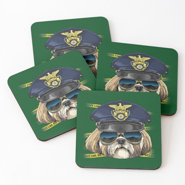 Item preview, Shih Tzu Police Shih Tzu K9 Dog Lover 43 designed and sold by PrincessNana1.