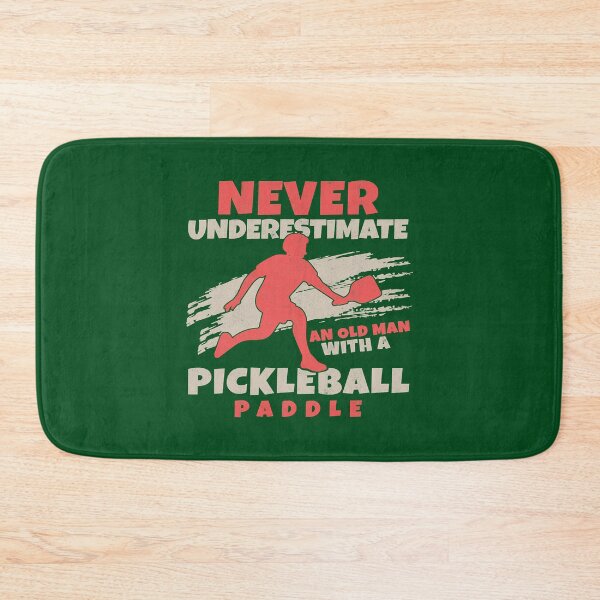 Item preview, Mens Never Underestimate An Old Man With A Pickleball Paddle 432 designed and sold by PrincessNana1.