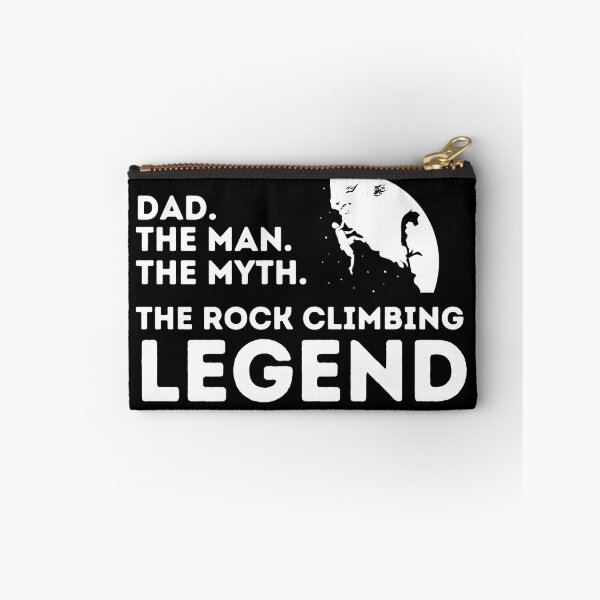 Item preview, Dad. The Man. The Myth. The Rock Climbing Legend. designed and sold by Boulder Design Co.