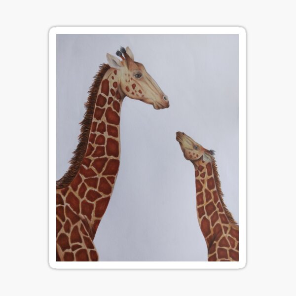 Giraffen Sticker