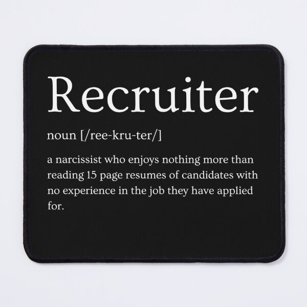 Item preview, Funny Recruiter Definition designed and sold by Recruiter-Love.