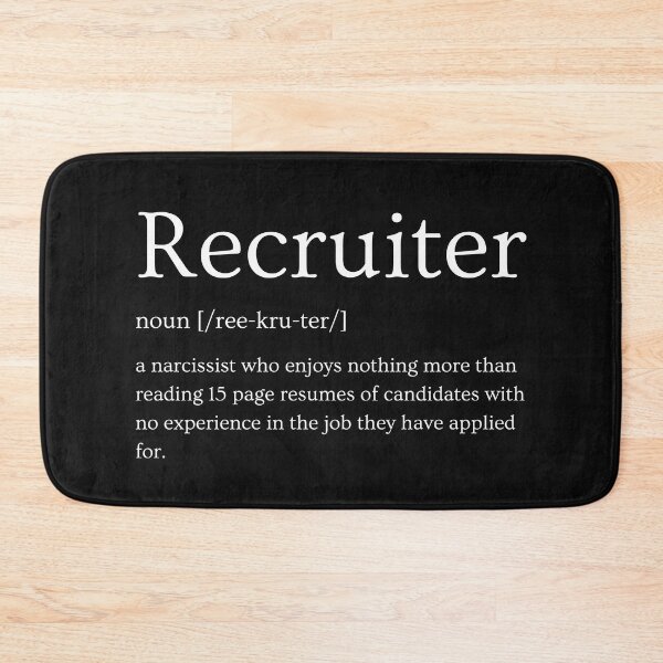 Item preview, Funny Recruiter Definition designed and sold by Recruiter-Love.