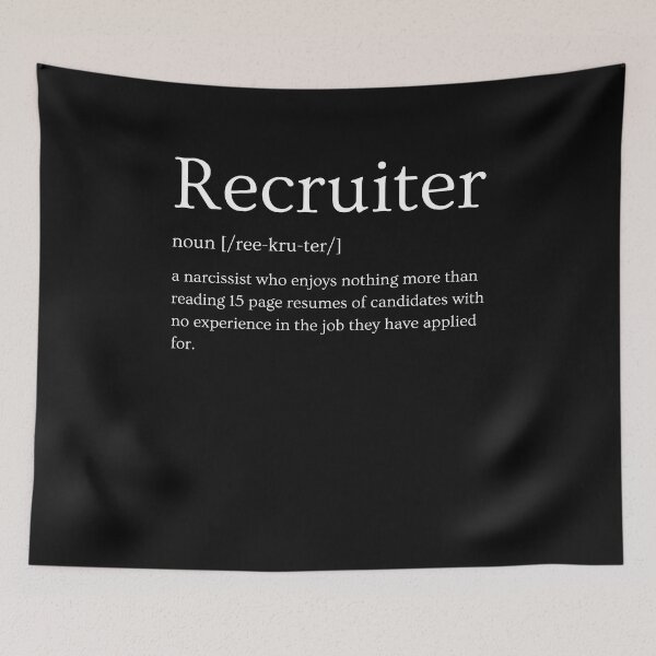 Item preview, Funny Recruiter Definition designed and sold by Recruiter-Love.