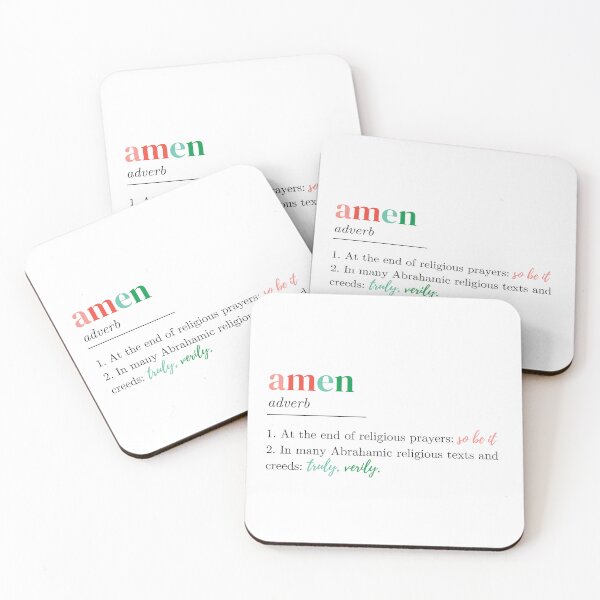 Item preview, Amen Definition designed and sold by MalcolmAndPark.