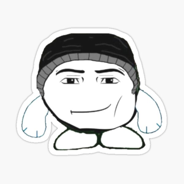 Man Face Roblox Sticker