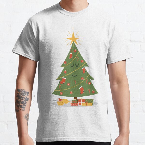 The Christmas Tree and The Cat Classic T-Shirt