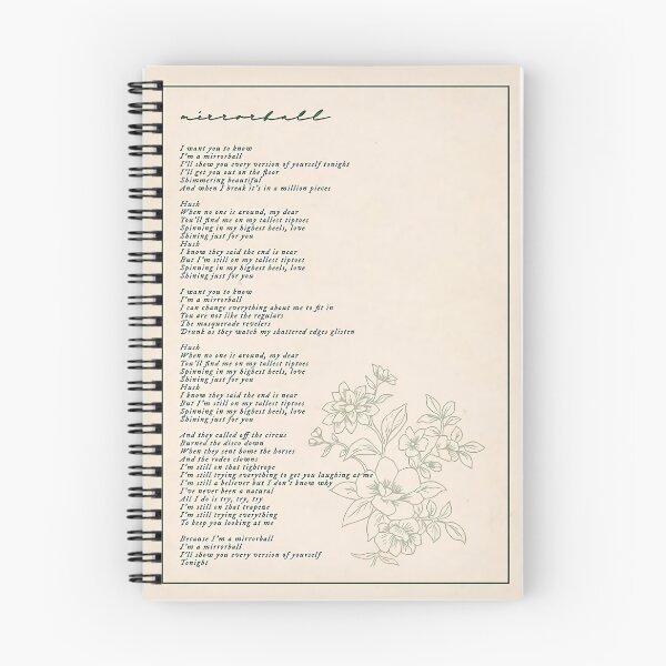 Item preview, Mirrorball Lyric  designed and sold by Shanny-Johns.