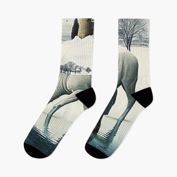 Item preview, SURREAL WINTER COLLAGE Mid journey Ai Art designed and sold by davidjulie.