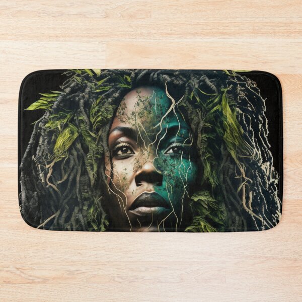 Item preview, Jungle Tree Natural African Braids Dreadlocks Portrait designed and sold by LocFestNYC.
