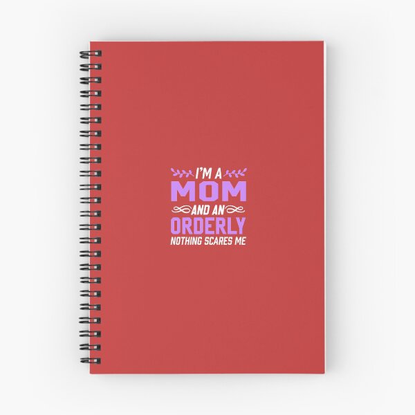 Item preview, I'm A Mom And An Orderly Nothing Scares Me  designed and sold by AlwaysAwesome.