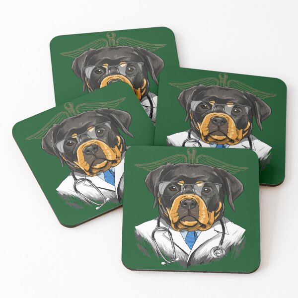 Item preview, Dogtor Rottweiler Vet Doctor Physician Rottie Pet Dog Lover 150 designed and sold by ThanhNgong.