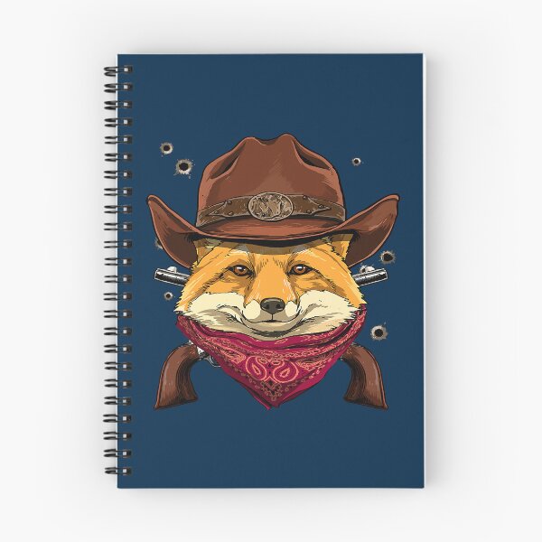 Artikelvorschau, Cowboy Fox Western Rodeo Cowboyhut und Bandana 134 entworfen und verkauft von ThanhNgong.
