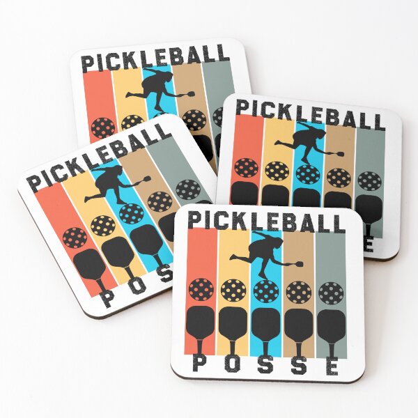 Item preview, PICKLEBALL POSSE FUNNY PICKLEBALL QUOTE FOR PICKLEBALL LOVERS designed and sold by YaSsHop ⭐️⭐️⭐️⭐️⭐️(100K).