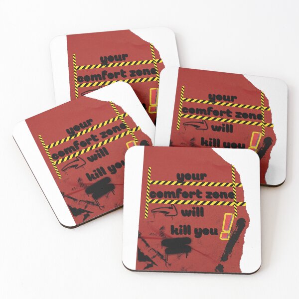 Item preview, Your Comfort Zone will kill You | step out designed and sold by Mused by Melancholy.