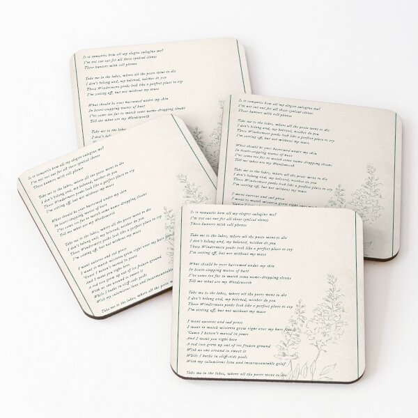 Item preview, The lakes lyric  designed and sold by Shanny-Johns.