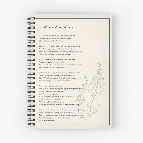 Item preview, The lakes lyric  designed and sold by Shanny-Johns.