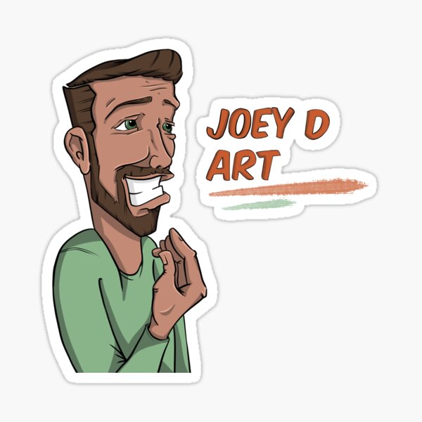 Joey D Art  Sticker