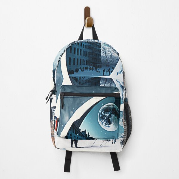 Item preview, SURREAL WINTER COLLAGE Mid journey Ai Art designed and sold by davidjulie.