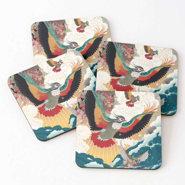 Item preview, colorful birds flying designed and sold by Dicoart.