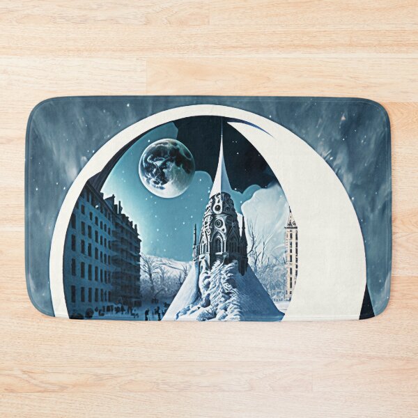 Artikelvorschau, SURREAL WINTER COLLAGE Mid Journey Ai Art.-Nr entworfen und verkauft von davidjulie.