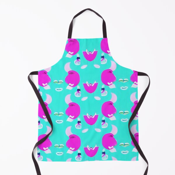 Item preview, Pastel Cyan and Teal Pink Pattern designed and sold by DesignerKin.