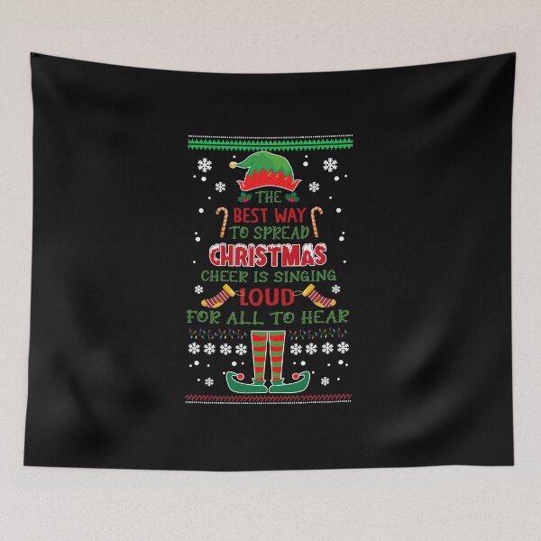 Item preview, Elf T-Shirt The Best Way To Spread Christmas Cheer designed and sold by SamArtistbyAUS.