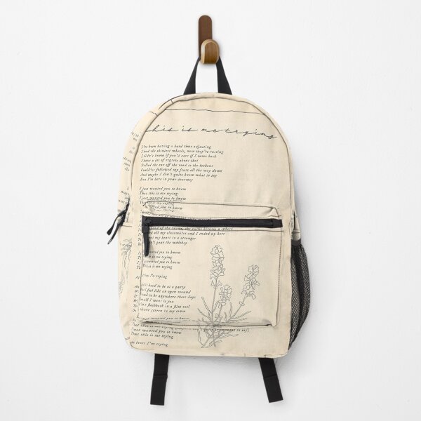 Item preview, This Is Me Trying Lyrics designed and sold by Shanny-Johns.