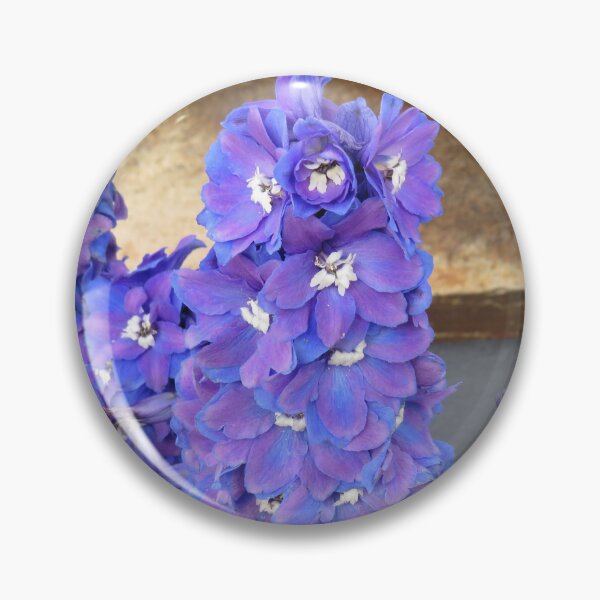 Item preview, Blue delphinium flowers designed and sold by greentiger1.