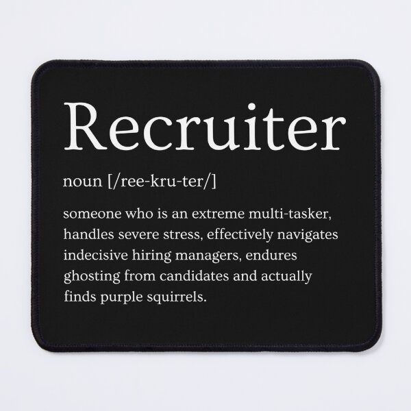 Item preview, Funny Recruiter Definition designed and sold by Recruiter-Love.