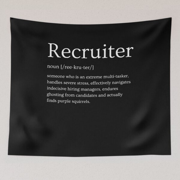 Item preview, Funny Recruiter Definition designed and sold by Recruiter-Love.