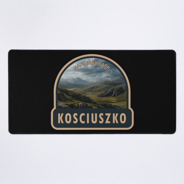 Item preview, Kosciuszko National Park Australia Badge designed and sold by KrisSidDesigns.
