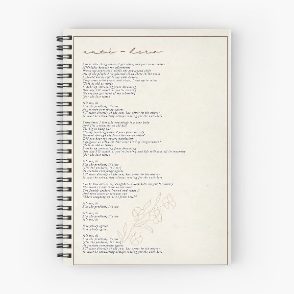 Item preview, Lyric antihero designed and sold by Shanny-Johns.