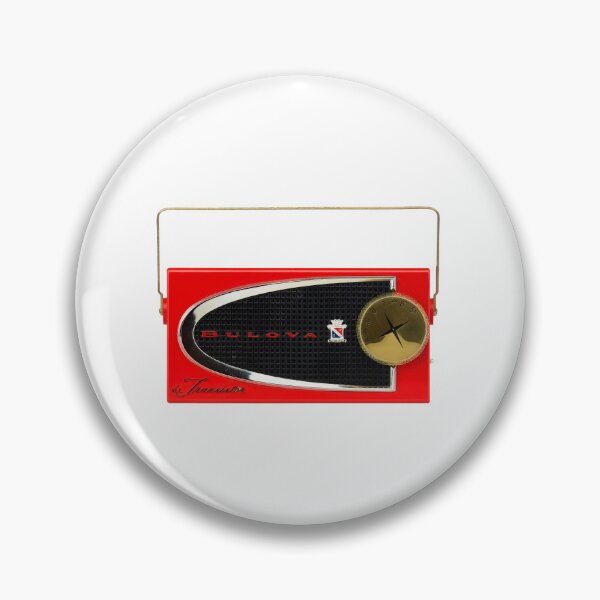 Artikelvorschau, Bulova Comet Vintage rotes Transistorradio entworfen und verkauft von vintage-designs.