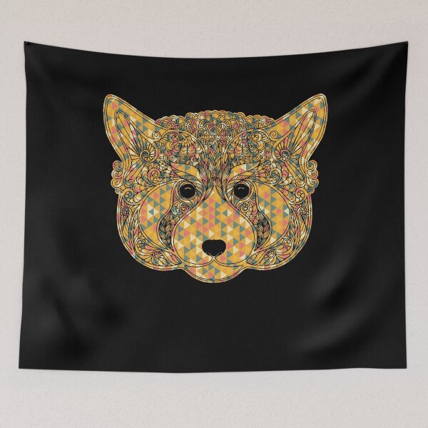 Item preview, Red Panda - Red Panda Geometric designed and sold by UnknownArtistt.