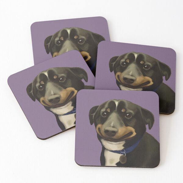 Item preview, Meme smiling dog designed and sold by hmatt1003.